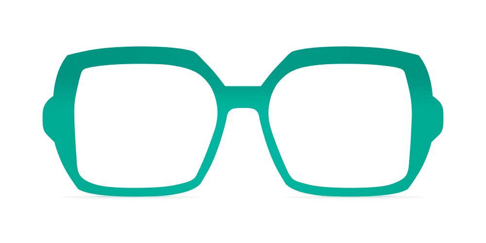 Nina Mûr Elisa eyeglasses in Emerald Green High Gloss finish — made-to-order handcrafted Madrid birch wood frame